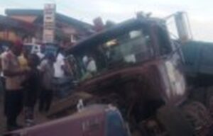 Truck Rams Bus In Anambra, Kills Pedestrian