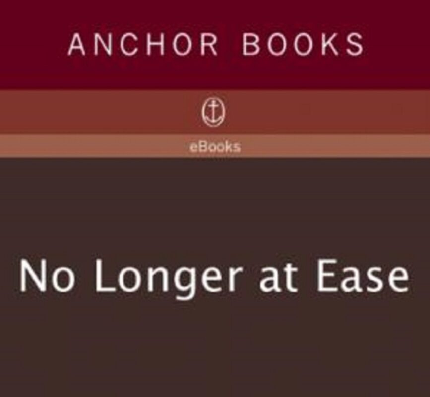 Free PDF/EPUB: No Longer at Ease by Chinua Achebe [Download]